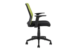 Kontorstol ALPHA 60x55xH875-95cm svart/grønn