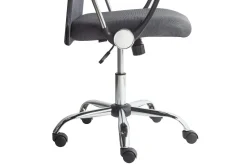 Kontorstol Design Grå/svart/sølv
