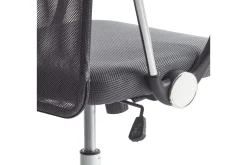 Kontorstol Design Grå/svart/sølv
