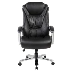 Kontorstol & Skrivebordsstol-Kontorstol HOME4YOU Merlin xxl svart