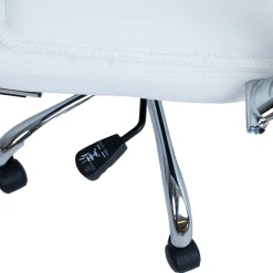 Kontorstol & Skrivebordsstol-Kontorstol HOME4YOU Ultra 54,5x63x94–104 cm hvit