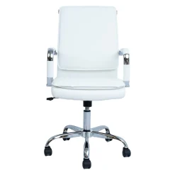 Kontorstol & Skrivebordsstol-Kontorstol HOME4YOU Ultra 54,5x63x94–104 cm hvit
