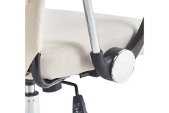 Kontorstol & Skrivebordsstol-Kontorstol Pioneer Beige,Sølv,Svart