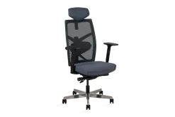 Kontorstol TUNE 70x70xH111-128cm grå