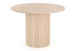 Bark Kopparbo Lys Rundt Spisebord 106 cm Utvidbart med tilleggsplate