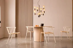 Bark Spisebord & Kjøkkenbord-Kopparbo Rundt Spisebord 130 cm Beige