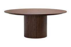 Bark Kopparbo Rundt Spisebord 180 cm med 8 Katy Spisestoler