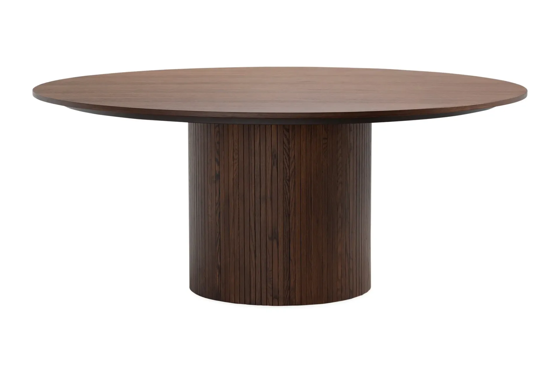 Bark Spisegrupper-Kopparbo Rundt Spisebord 180 cm med 6 Sawako Stoler Valnöt
