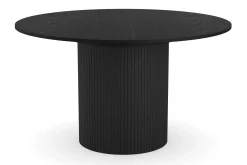 Bark Spisegrupper-Kopparbo Rundt Spisebord 180 cm med 6 Sawako Stoler Valnöt