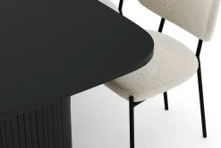 Bark Kopparbo Spisebord 200 cm med 6 Gemmiano Stoler