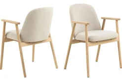 Bark Spisegrupper-Kopparbo spisebord 180–240 cm uttrekkbart med 4 Reciclar spisestoler