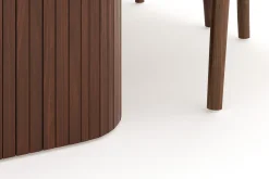 Bark Kopparbo Spisegruppe Rektangulært Spisebord 200 cm 6 Dastoori Spisestoler