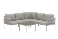 Venture Home Veranda & Terrasse|Loungesett-Kos hjørnesofagruppe utendørs beige