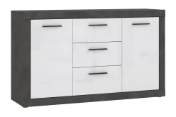 Sideboard & Skjenker-Kranea Sideboard 41x143 cm Grå/Hvit