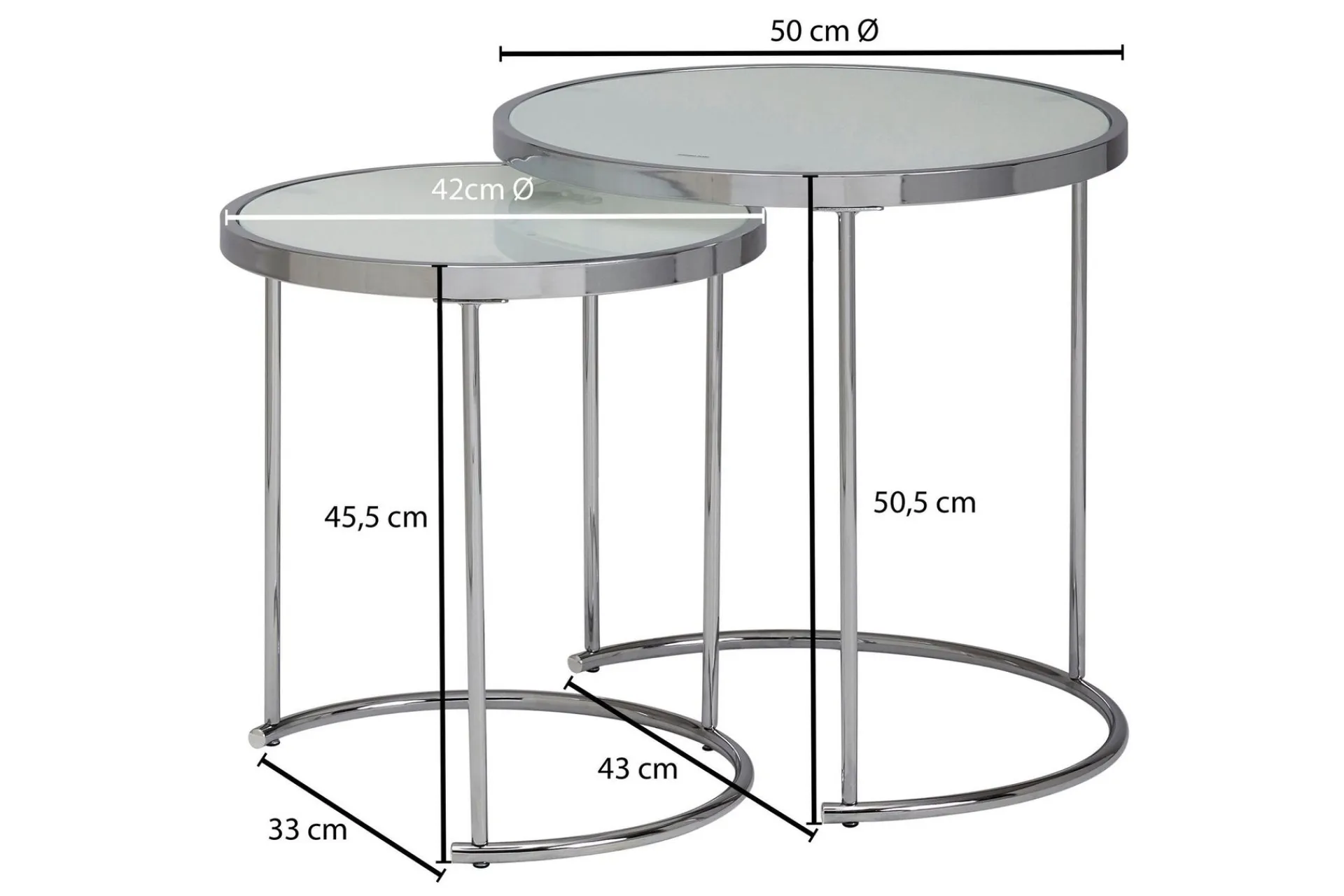 Wohnling Krecker Settbord 50 cm