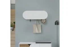 Knaggerekke-Kroma Klesstativ 84 cm Hvit