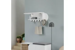 Knaggerekke-Kroma Klesstativ 84 cm Hvit