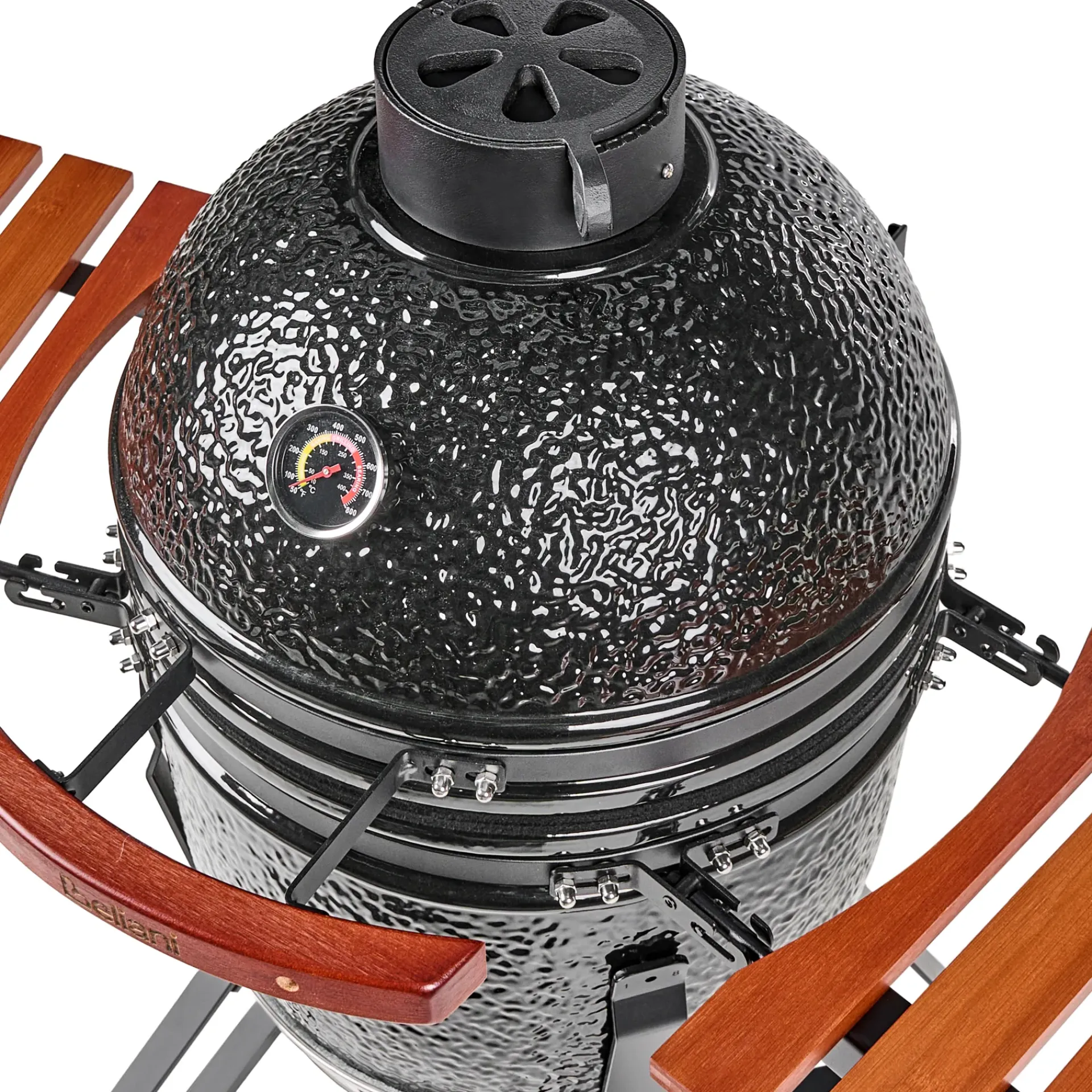 Kullgrill-Kullgrill Kamado Keramikk Svart/brun