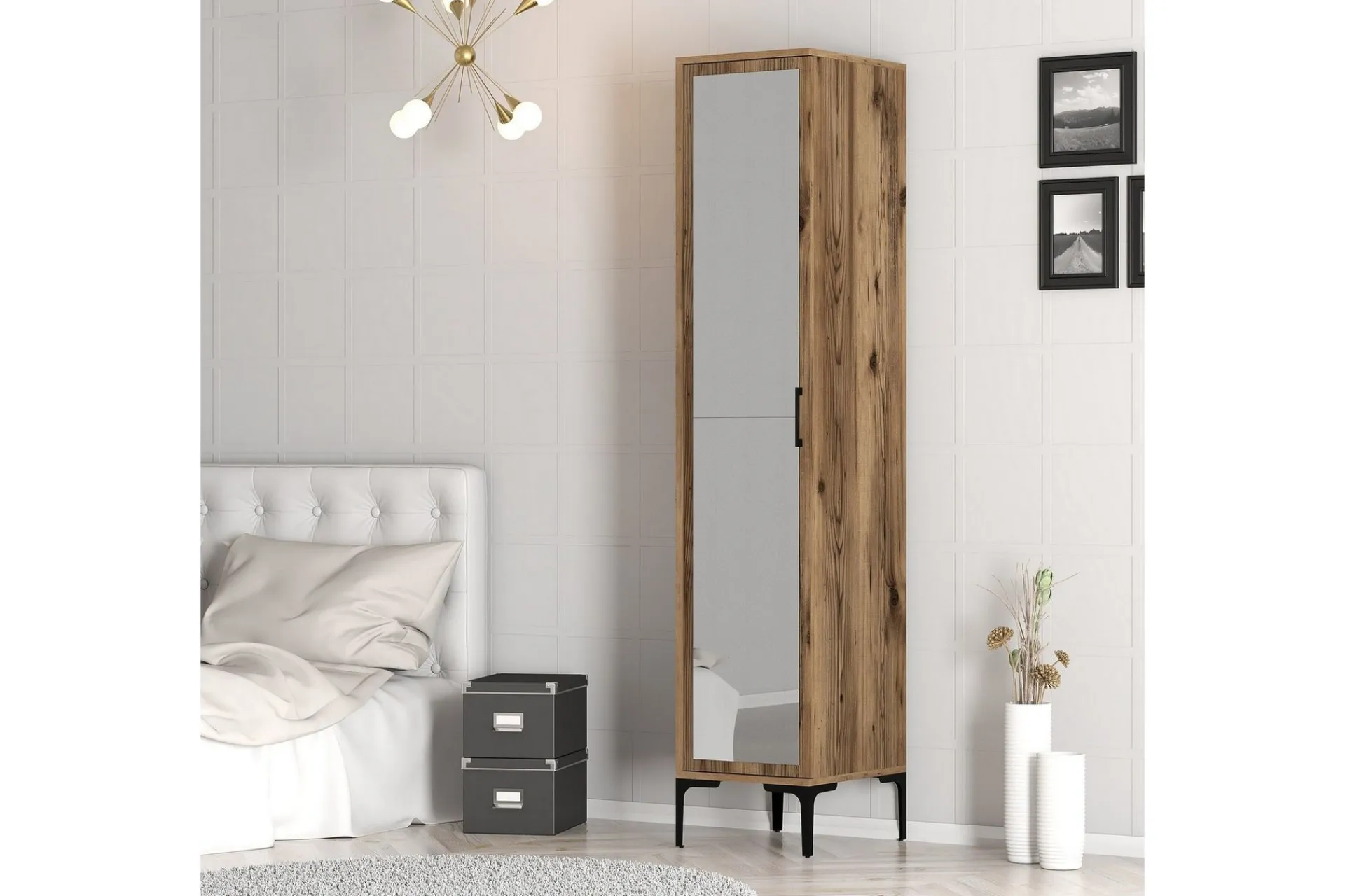 Kumsal Garderobe med Speil