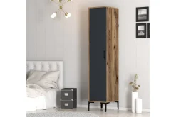 Garderober & Garderobesystem-Kumsal Garderobesskåp 40x47,5 cm Valnöt,Antracit