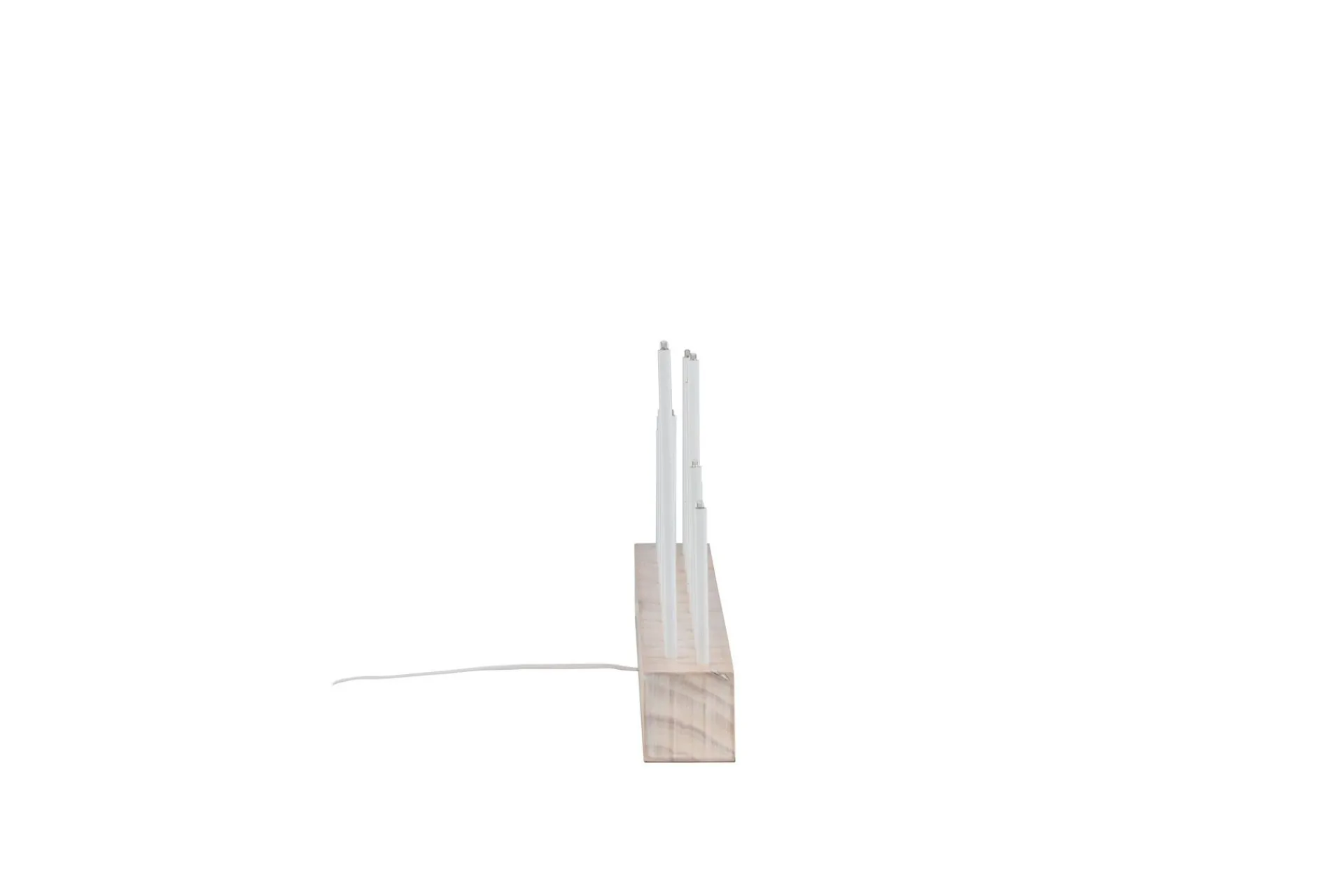 Venture Home Bordlampe|Vinduslampe-Kungsberget Adventsstake 24 cm Whitewash