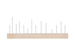 Venture Home Bordlampe|Vinduslampe-Kungsberget Adventsstake 24 cm Whitewash