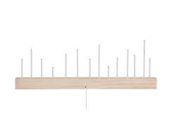 Venture Home Bordlampe|Vinduslampe-Kungsberget Adventsstake 24 cm Whitewash