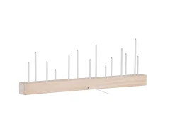 Venture Home Bordlampe|Vinduslampe-Kungsberget Adventsstake 24 cm Whitewash