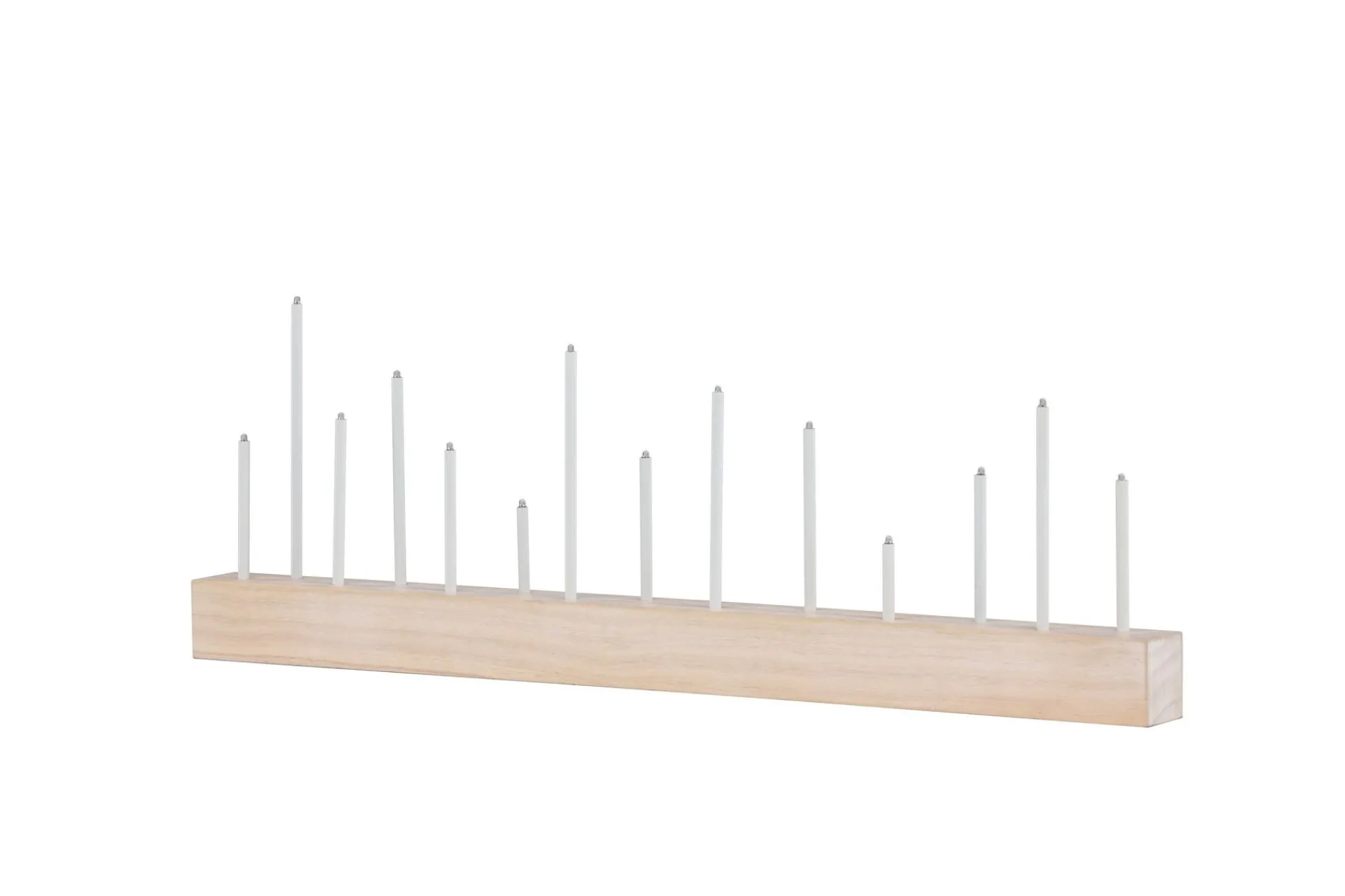 Venture Home Bordlampe|Vinduslampe-Kungsberget Adventsstake 24 cm Whitewash