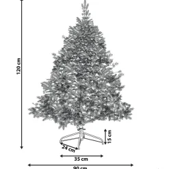 Kunstig Snødekket Juletre Tomichi