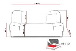 Velour Sofa & Fløyel Sofa|Sovesofaer-Kuoksu Sofa Rad 10