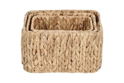 Kurver-Kurv Hanoi sett av 3 Beige,Natur