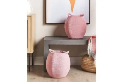 Kurver-Kurv Panjgur sett av 2 Rosa Rose