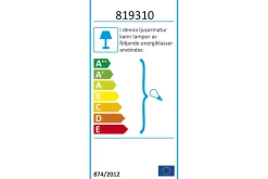 Nattbordslampe|Soveromslampe-Kvadrat Vegglampe Kvadrat Lysegrå