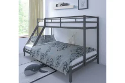 Loft24 Køyeseng Alpi 280x142x143 cm, Grå