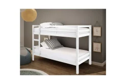 Loft24 Barneseng & Juniorseng-Køyeseng med to liggeplasser Køyeseng Alpi 208x103x143 cm, h Vit