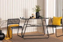 Comfort Garden Lamborg Cafésett 120 cm Oval + 2 stoler