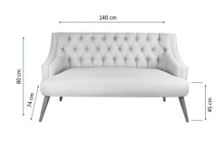 Lamonti 2-seters Sofa