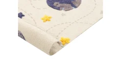 Moderne Tepper-Langsa Bomullsteppe 80x150 cm Beige