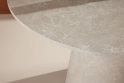 Spisebord & Kjøkkenbord-Lanzo Spisebord 120 cm Rundt Beige