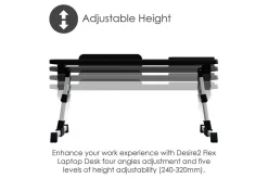 Laptopstativ Desire2 Justerbart