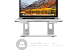Oppbevaringsstativ-Laptopstativ Desire2 Supreme Pro Aluminium Silver Sølv