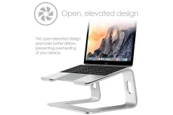 Oppbevaringsstativ-Laptopstativ Desire2 Supreme Pro Aluminium Silver Sølv