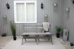 Benker-Larios Hagebenk 130 cm Grey