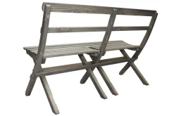 Benker-Larios Hagebenk 130 cm Grey