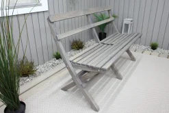 Benker-Larios Hagebenk 130 cm Grey