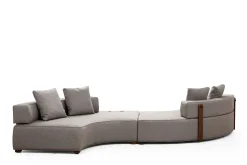 Hjørnesofa-Lasalle Sofa 4-seters Grey