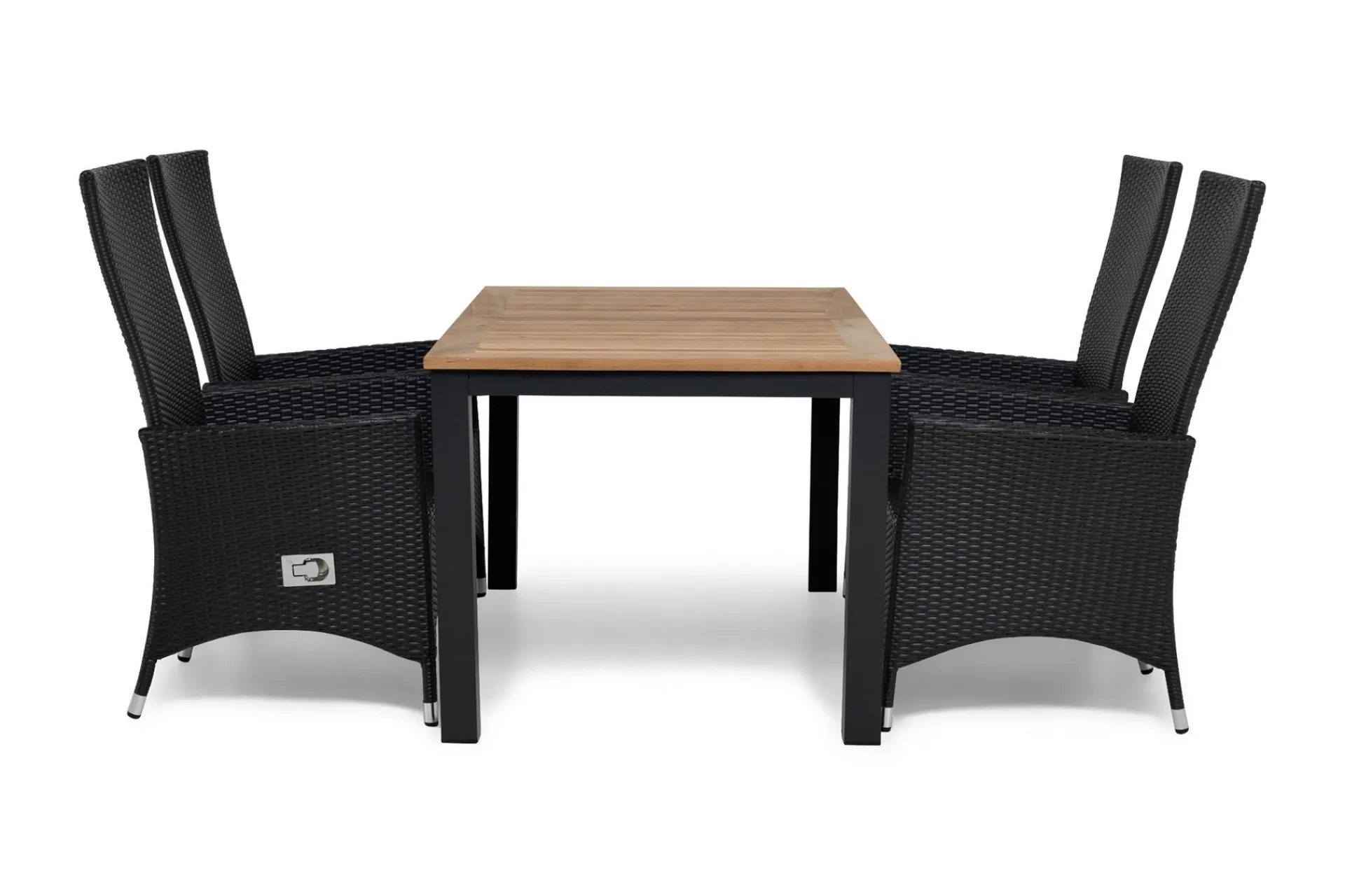 Comfort Garden Las Vegas Spisegruppe 152-210+4 Jenny Regulerbare Stoler