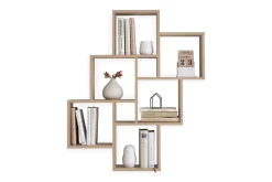 Scandi Days Hattehylle|Vegghylle-Laurio Vegghylle 81 cm Ljusbrun