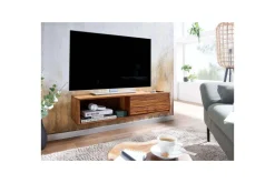 Wohnling Lavbord Massivt treoppheng med én skuff, landlig stil